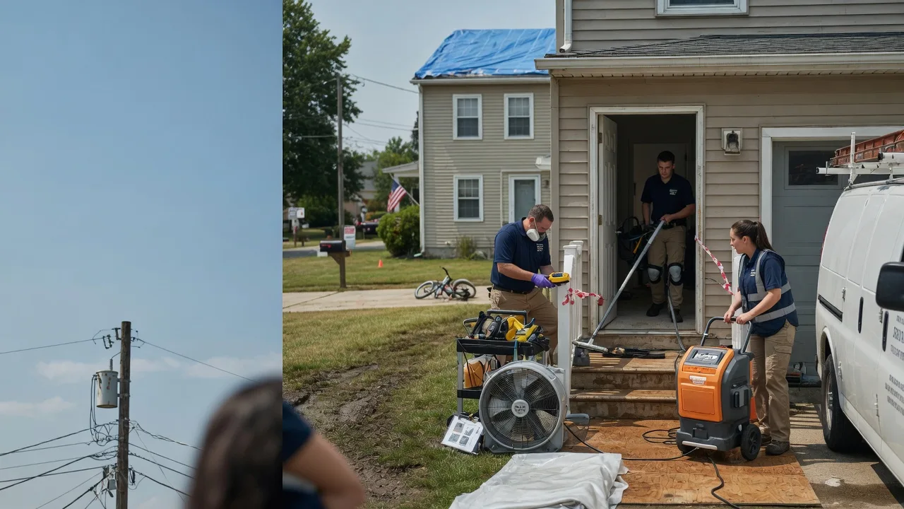 Water Damage Repair in Tampico, IL near me